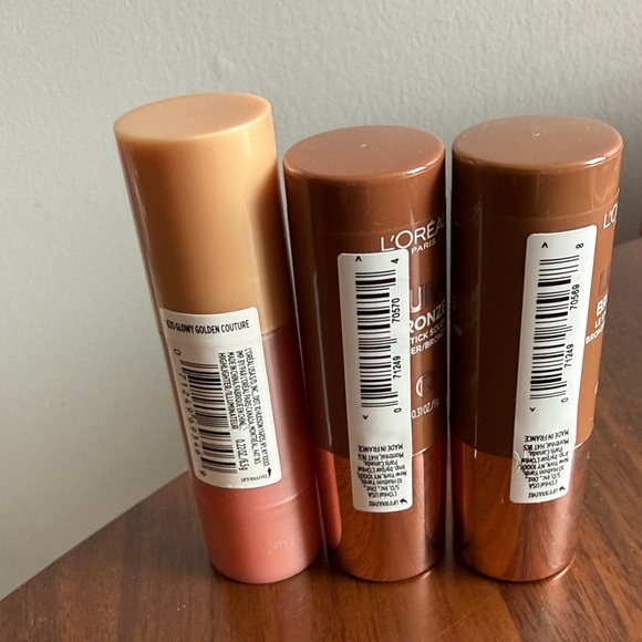 L'Oreal Le Glow and Lumi Bronze Stick Trio - new! - Picture 2 of 2